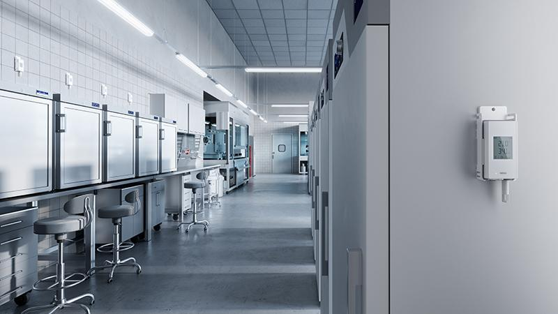 Cleanroom monitoring draadloos