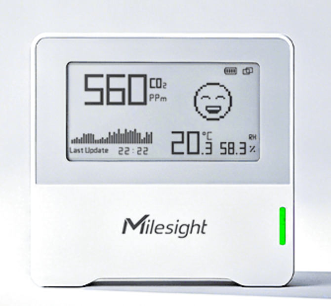 [AM103] Milesight AM103 - LoRaWAN 3-in-1 CO2/Temperatuur/Vochtigheid Sensor