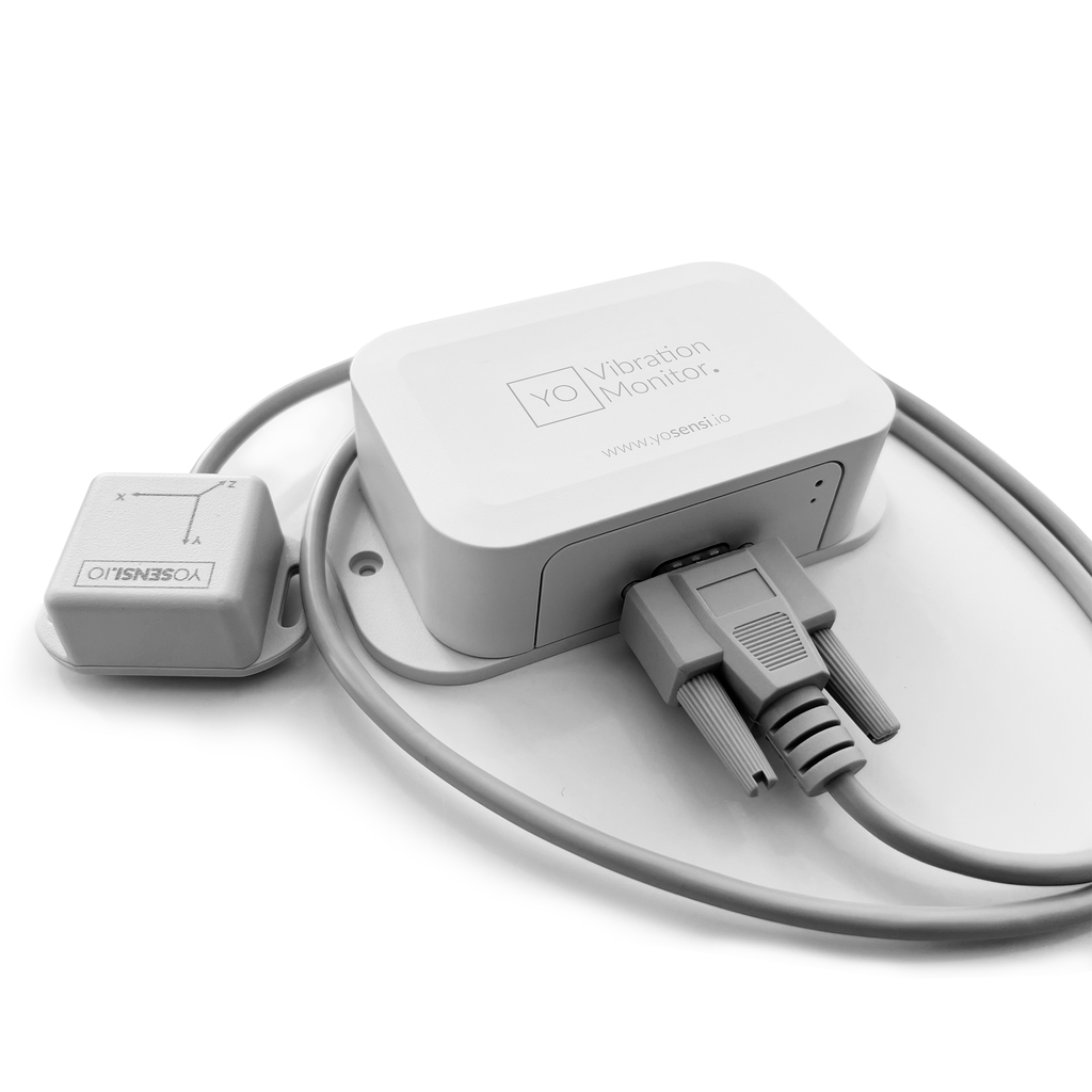 [YO-VIBRATION-MONITOR] Yosensi YO Vibration Monitor - LoRaWAN Trillingssensor voor Predictief Onderhoud