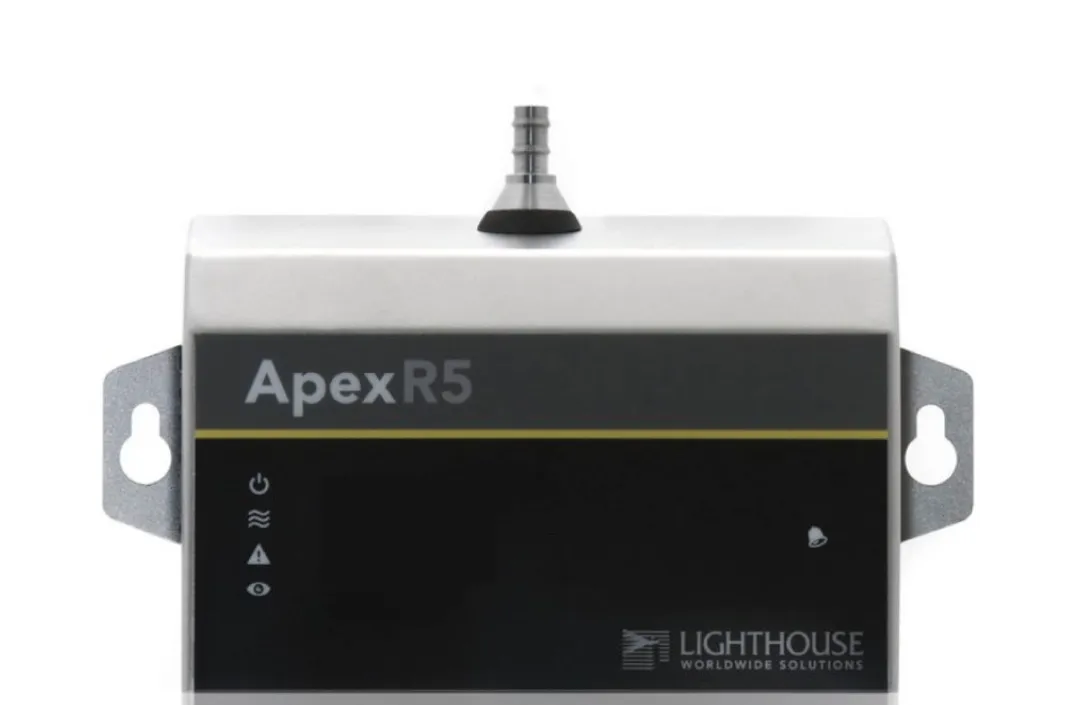 Remote particle counters